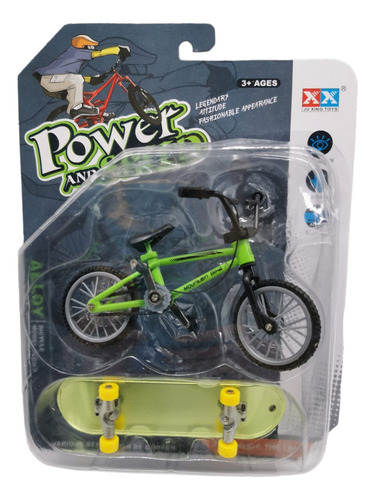 Bicicleta Patineta Dedo De Juguete Mini Power And Speed