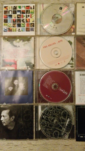 Lote De 8 Cds Originales Rock (clásico/pop/metal) (test Ok)