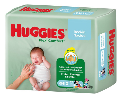 Pañales Huggies Flexi Comfort  RN