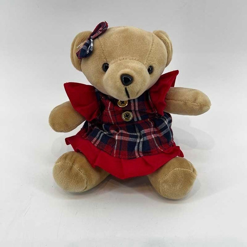 Peluche Osita 16cm Sentada Falda Stds