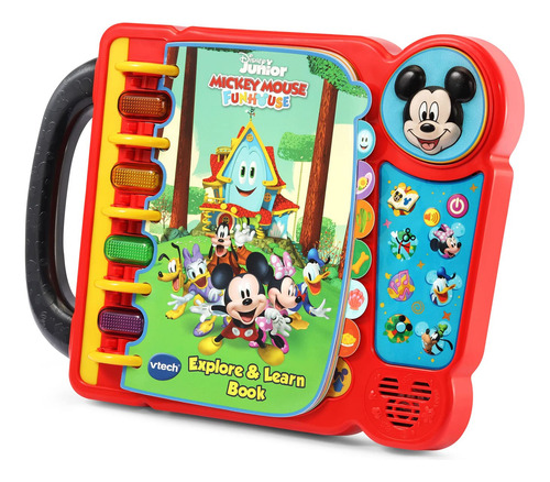 Libro Divertido De Exploración Y Aprendizaje De Mickey Mouse