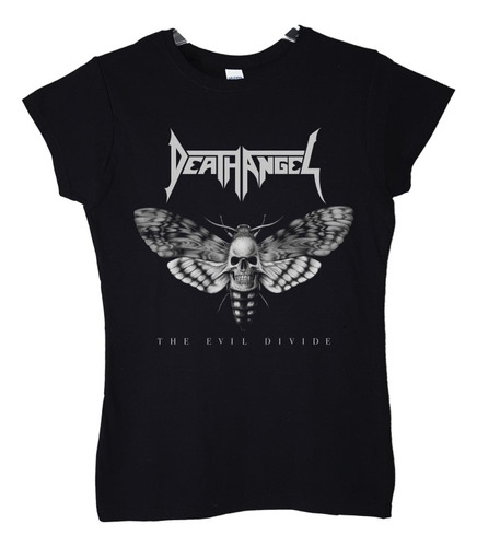 Polera Mujer Death Angel The Evil Divide Metal Abominatron