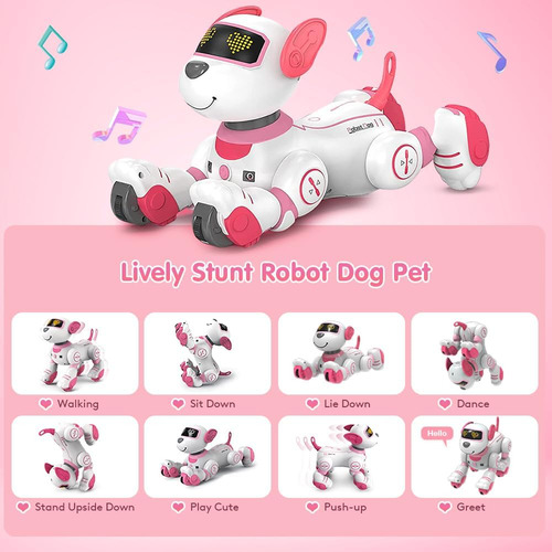 Vatos Juguete Robot Perro Control Remoto Para Niños - Intera