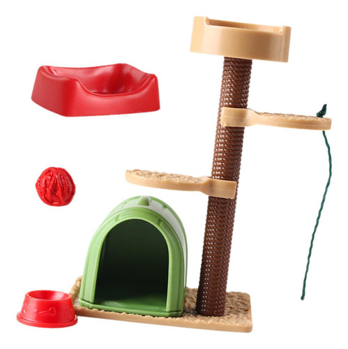Marco De Escalada For Gatos En Miniatura, Juego De Juguetes