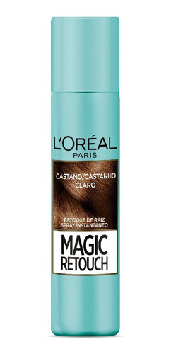 Spray Retocador De Raíz L'oréal Magic Retouch Castaño Claro 