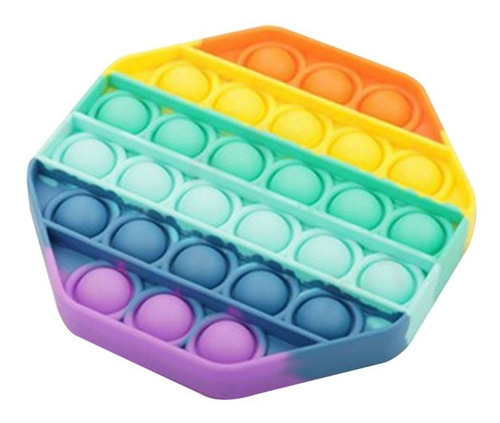 Imagem 2 de 4 de Pop It Fidget Brinquedo Anti Stress Estourar Bolha Sensorial
