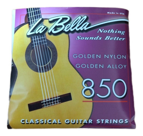Set De Cuerdas De Nailon Para Guitarra La Bella 850