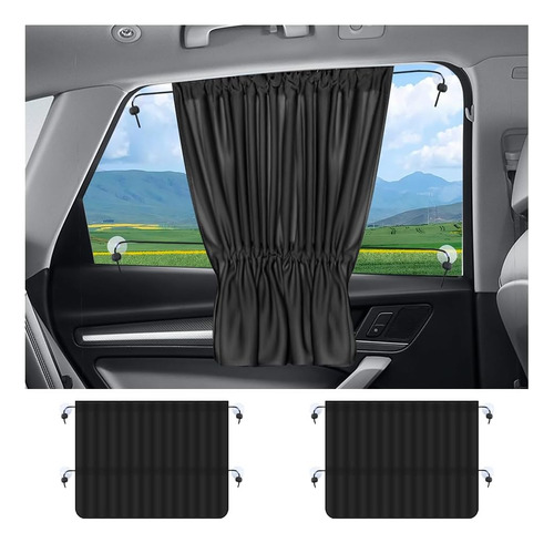 2 Cortinas Para Ventana De Coche, Cortinas Elásticas Para Pr