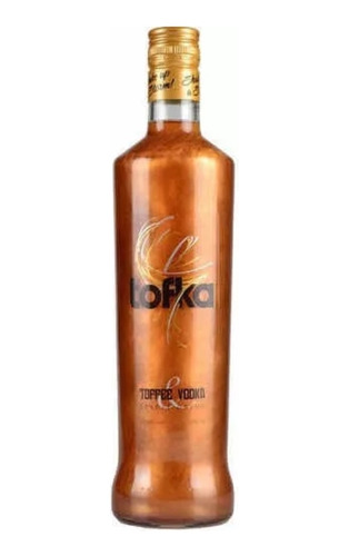 Tofka Vodka Toffee 1l Licuor Drink Licor