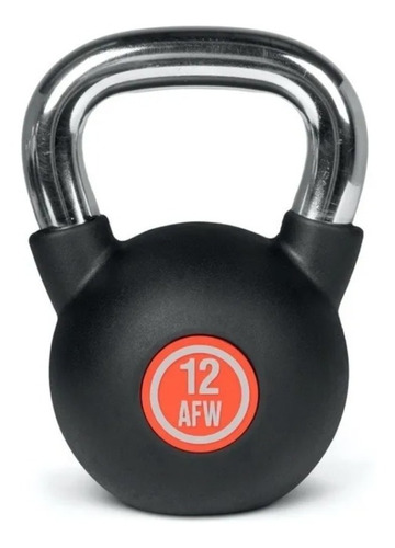 Imagen 1 de 3 de Mancuerna Pesa Rusa Kettlebell Hierro 12kg Crossfit Gym