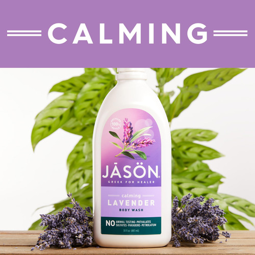 Gel De Baño Jason Lavender Calming 900 Ml Con Vitamina E Y B