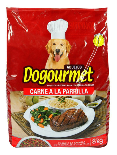 Concentrado Perro Dogourmet M514 8 Kg Carne Parrilla