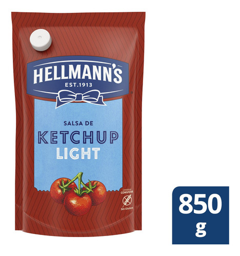 Ketchup Light Hellmann's Doypack 850gr
