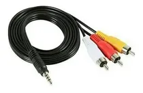 Comprar Cable Jack Plug 3.5mm Macho Audio Y Vídeo A 3 Rca Macho 3mts