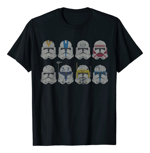 Clone Wars Clone Troopers Cascos Polera Creativa Poleras