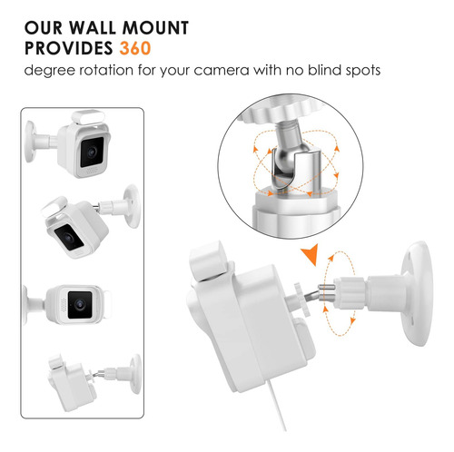 Soporte De Pared Para Camara Wyze Cam V3 Completamente Nu...