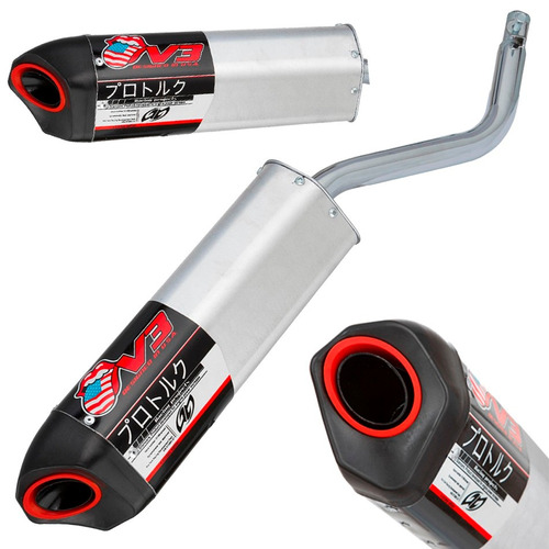 Ponteira Pro Tork Modelo V3 Em Alumínio P/ Honda Pop 100