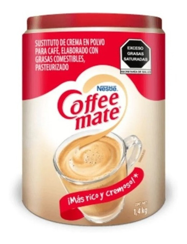 Coffee Mate Sustituto De Crema Cremoso En Polvo 1.4 Kg