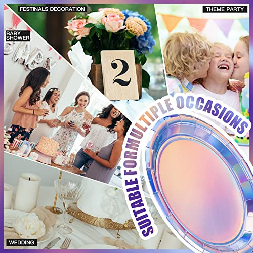 100 Piezas De Platos De Papel Platos De Postre Desechables R