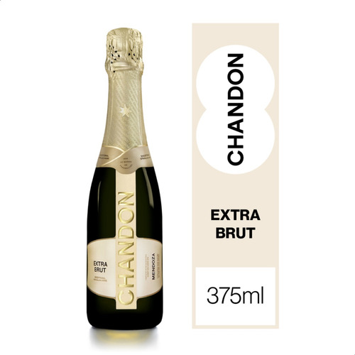Champagne Chandon Extra Brutt 375 Ml Original 01almacen