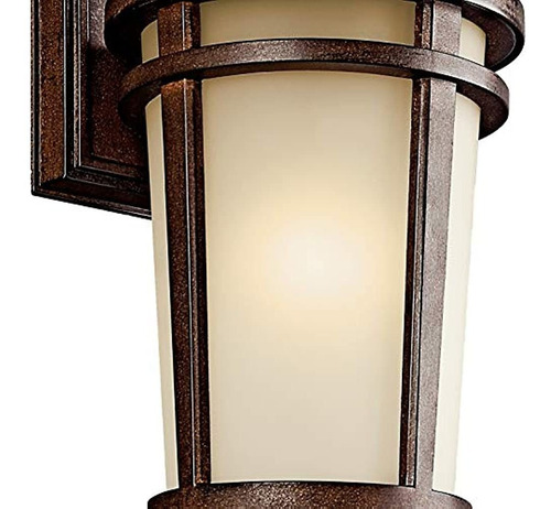 Kichler 49071bst Atwood Outdoor Wall 1light Brown Stone
