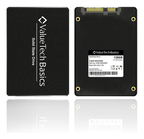 Disco Duro Solido Valuetech De 128 Gb 2.5  Sata 3.0