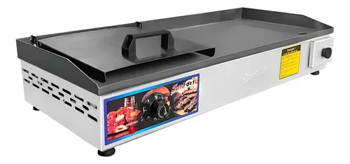 Chapa de Lanches Elétrica Seve Fort Grill 70x30 cm com Prensa