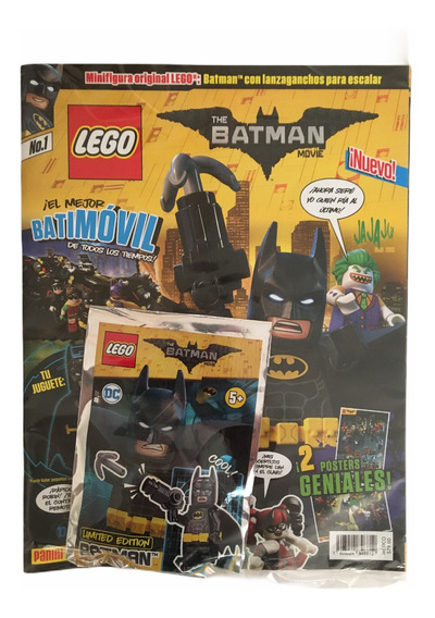 Revista Lego Batman The Movie #1 Minifig Exclusiva Limited | MercadoLibre