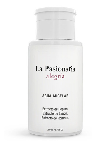 Agua Micelar Alegría De La Pasionaria