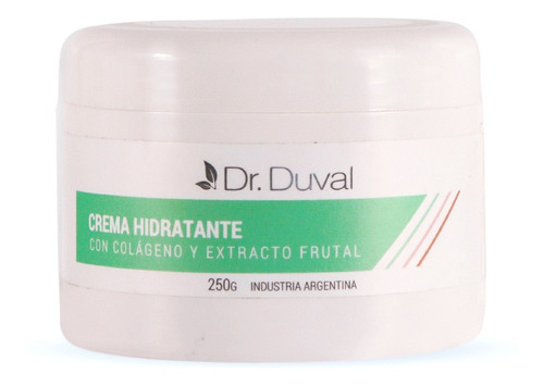 Crema Hidratante Con Colágeno Y Extracto Frutal X250gr Duval