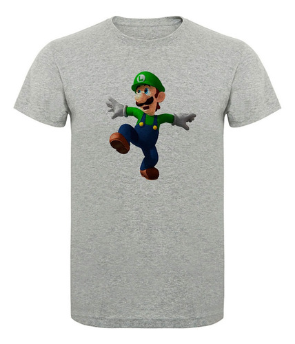 Remera Estampada Sublimada Mario Bros K031