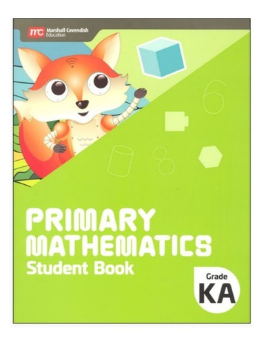 Primary Mathematics Student Book Kindergarten A 2022 Edition