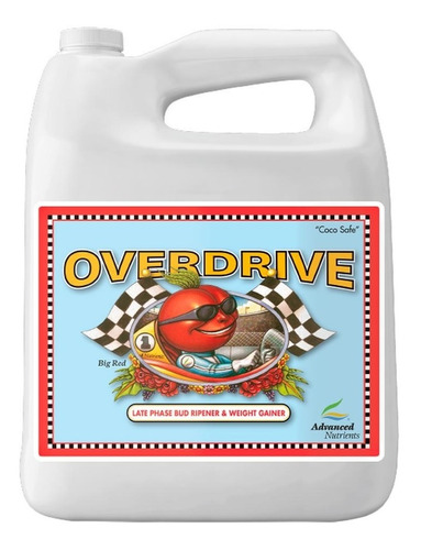 Advanced Nutrients Overdrive 4 L Aditivo Floración Intensa