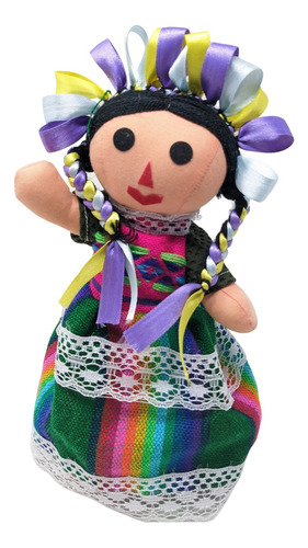 Muñeca Artesanal Maria Lele Chica (21 Cm) 