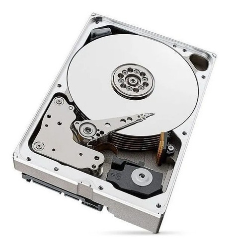 Imagen 3 de 3 de Disco duro interno Seagate SkyHawk AI ST8000VE0004 8TB plata