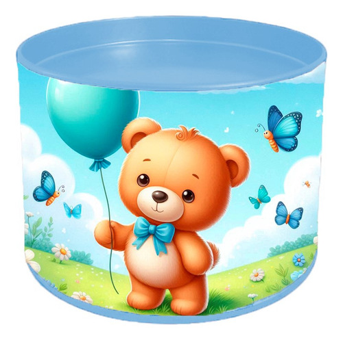Kit 40 Tubo Latas Personalizadas 7x10 Chá De Bebê