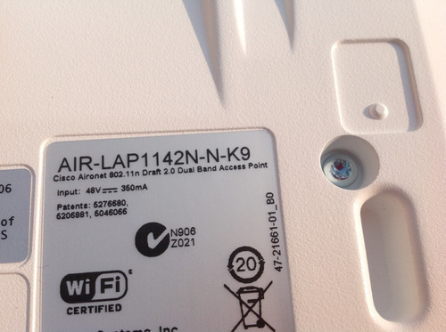 Access Point Cisco 1142 Series Air-lap1142n-n-k9 Blanco