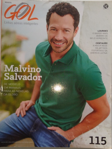 Revista Gol  Nº 115 Malvino Salvador.
