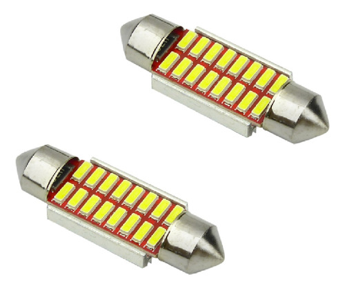 Luces Led Interior Automóvil Canbus 36mm  12v - 1 Par