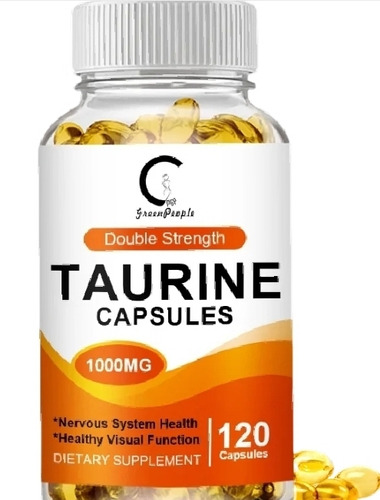 Taurina Capsulas Blandas 1000 Mg 120 Unidades.