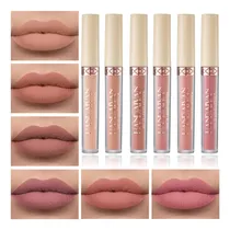 Comprar Juego De 6 Colores De Lápiz Labial Mate Nude, Lápiz Labial L