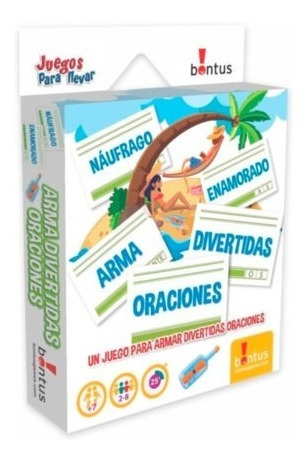 Imagen 2 de 5 de Arma Divertidas Oraciones Juego De Mesa Familiar Bontus Edu