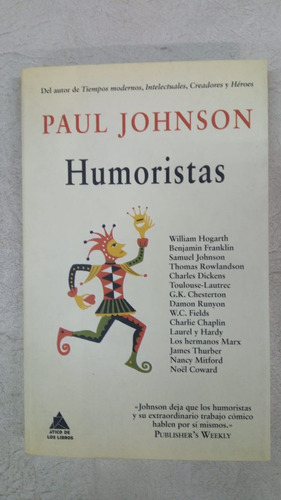 Humoristas - Paul Johnson - Atico De Los Libros