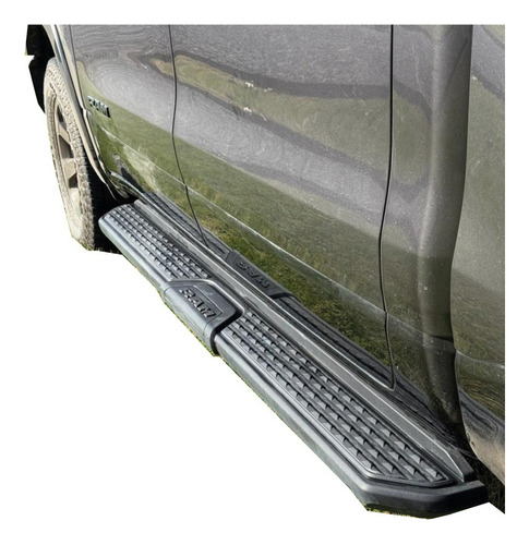 Estribos Laterales Negros Originales Ram 1500 Rebel 2023-25 Gris Oscuro