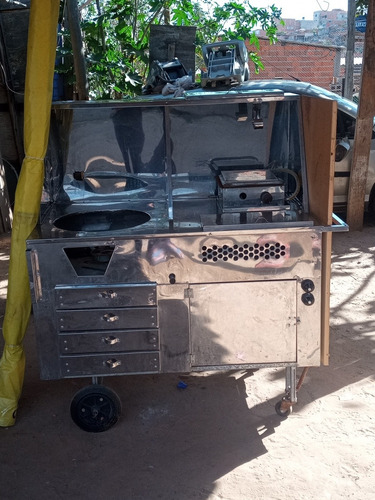 Imagem 1 de 5 de Carrinho De Cachorro Quente 3em 1