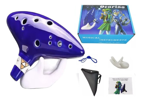 Ocarina Del Tiempo 12 Agujeros Legends Of Zelda