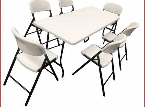 Imagen 2 de 6 de Mesa Rectangular Plegable 1.80 Mt
