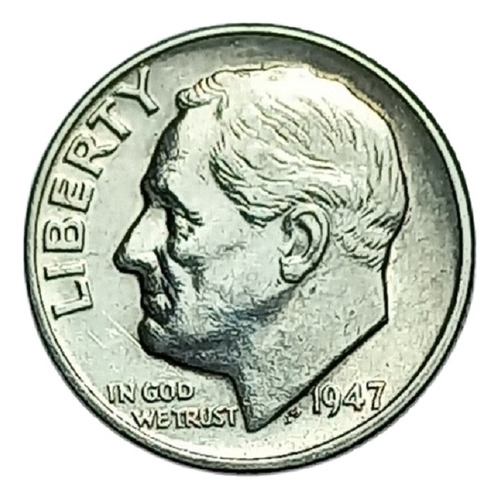 Estados Unidos - 1 Dime 1947 - Km 195 (ref 063)