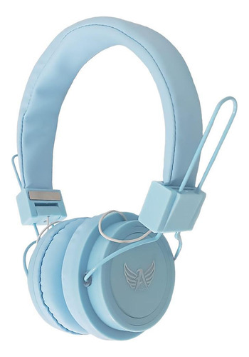 Fone Ouvido Headphone Dobrável Microfone A-896 Azul Altomex
