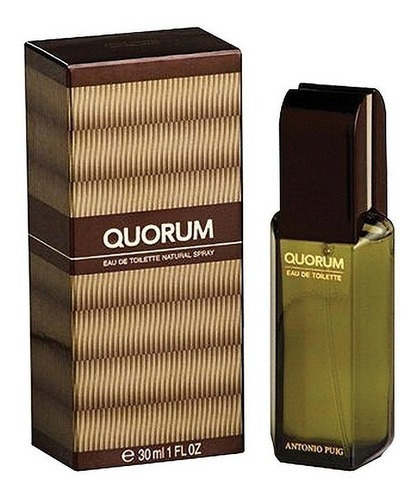Imagen 1 de 1 de Perfume Original Hombre Quorum Antonio Puig 30ml /superstore